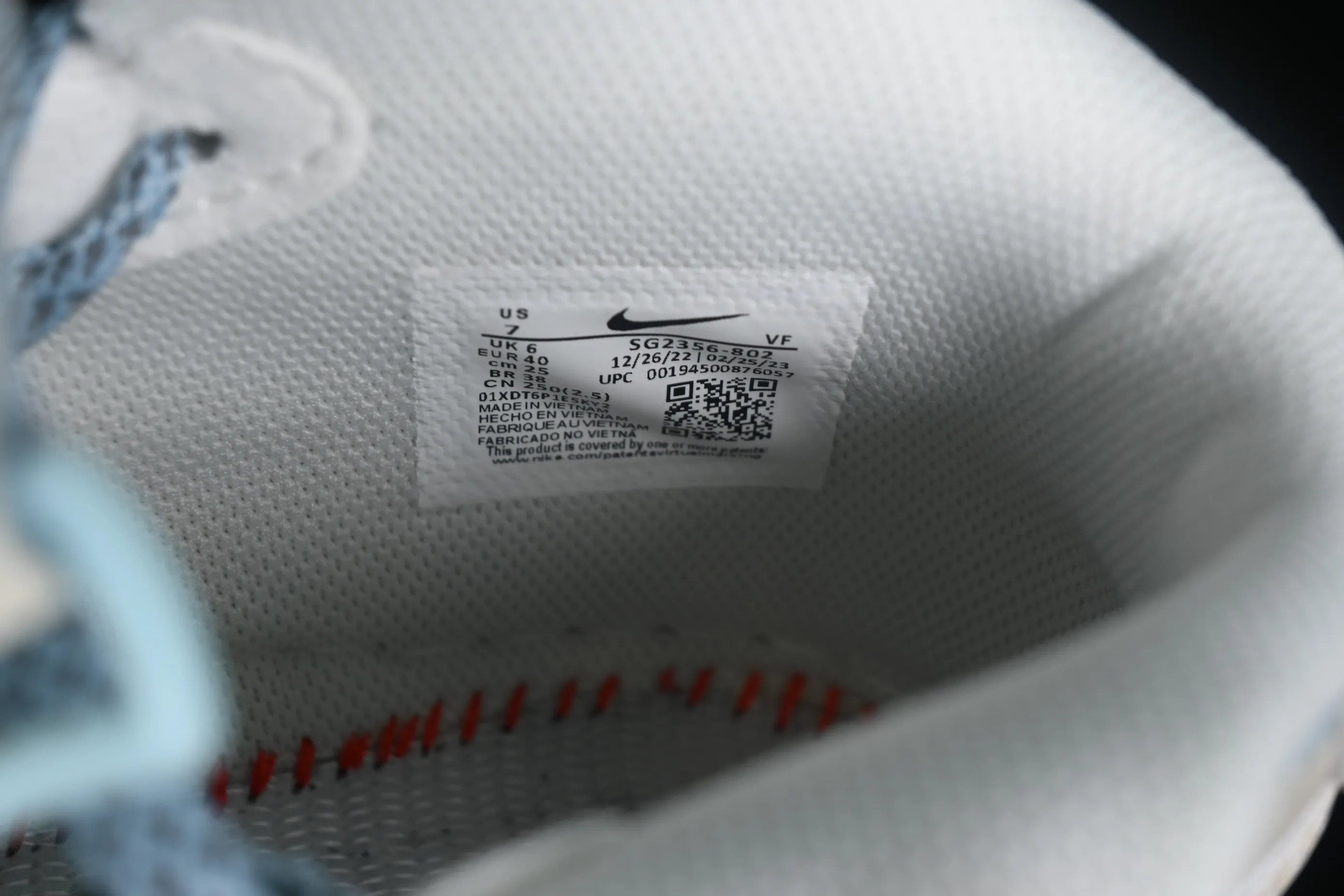 All categories Nk Air Force 1 Air Force series Nk Air Force 1 Mid Air Force mid-top Nk Air Force 1'07 Mid sky blue pearlescent small hook Air Force One mid-top casual sneakers SG2356-802